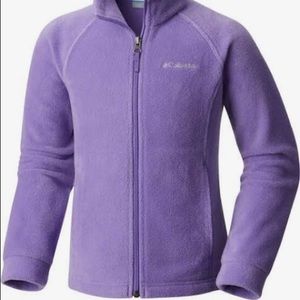 Columbia Purple Youth XL Fleece Jacket